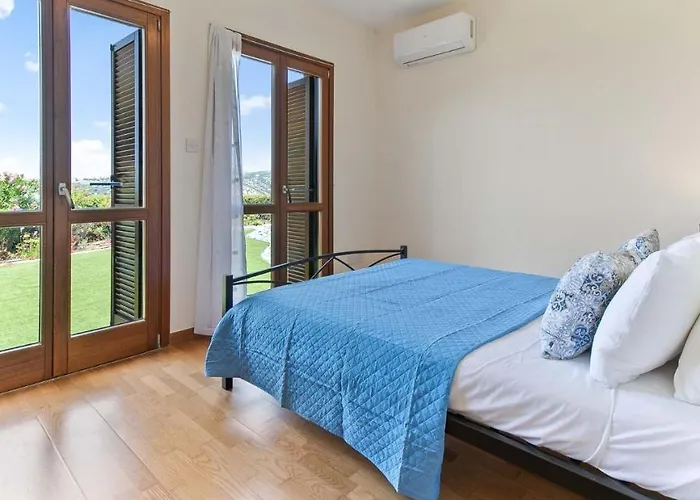 Villa Fantastic Junior Cz02 Salamis With Gorgeous Views, Aphrodite Hills Kouklia